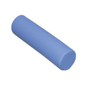 CERVICAL NECK POSITIONING ROLL WITH BLUE COVER 5X19 FOAM