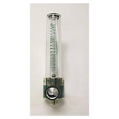 FLOWMETER OXYGEN 1 2 X 15LPM 50 PSI BACK INLET