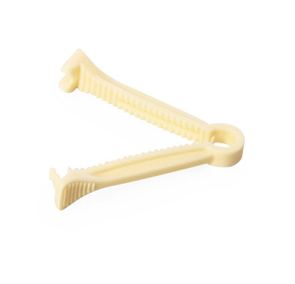 UMBILICAL CORD CLAMP PLASTIC BEIGE STERILE