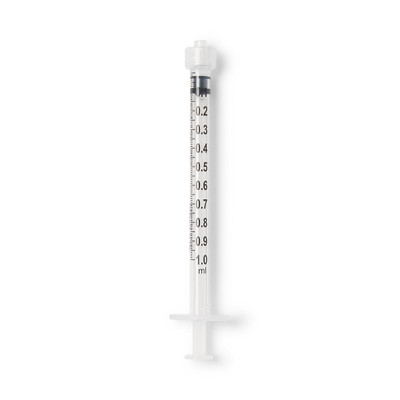 SYRINGE 1ML LUER-LOCK STERILE 100 BX