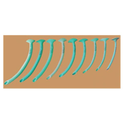 AIRWAY NASOPHARYNGEAL ROBERTAZZI GREEN 28FR FLEXIBLE BLUNT TIP