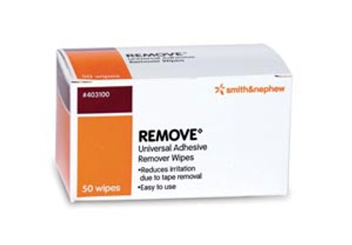 WIPE ADHESIVE REMOVER 50 BX 20BX CS