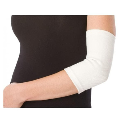 SUPPORT ELBOW PROCARE SMALL - COTTON ELASTIC WHITE PULL ON