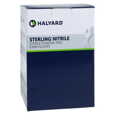 GLOVES EXAM STERLING PF NITRILE MEDIUM