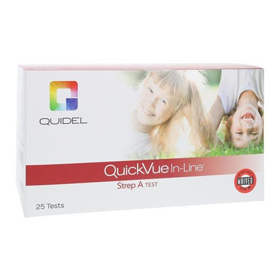 STREP A TEST - QUICKVUE IN-LINE 25 BX NON RETURNABLE