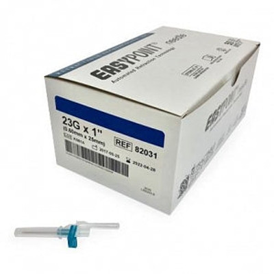 RETRACTABLE NEEDLE SAFETY EASYPOINT 23G x 1 IN