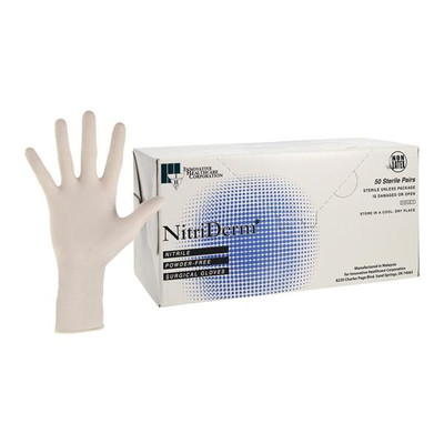 GLOVES, NITRILE , SURGICAL,SZ9