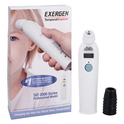 THERMOMETER, TEMPORAL, DIGITAL, DUAL SCALE, TAT-2000