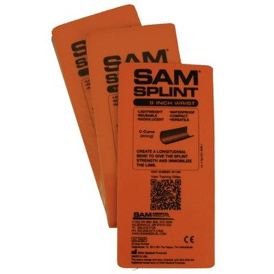 SAM SPLINT, VARIETY COMBO PACK, ORANGE/BLUE, 36-IN, 18-IN, 9-IN