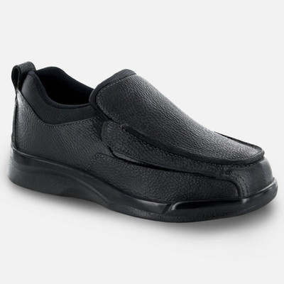 PICTURE OF A BLACK DIABETIC DRESS SHOE