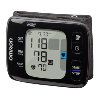 BP MONITOR, WRIST, SERIES 7, BLACK/GRAY, W/BLUETOOTH