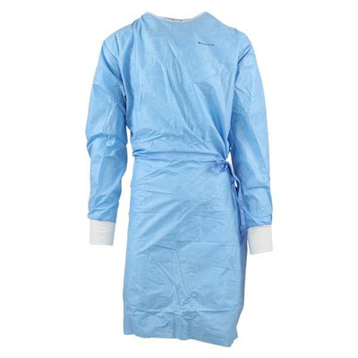 SURGICAL GOWN, AAMI LEVEL 3, LARGE, BLUE 30/CS