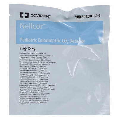 DETECTOR, CO2, PEDICAP PEDIATRIC  6/CS