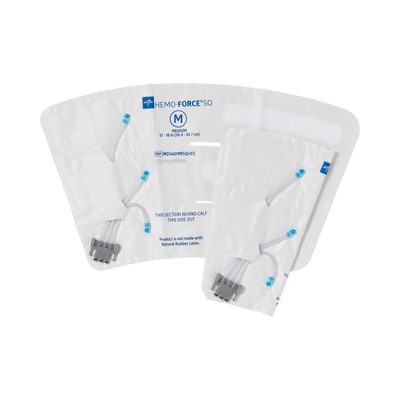HEMO-FORCE II INTERMITTENT DVT SLEEVES, CALF, SIZE M, 12-18 IN 10/CS