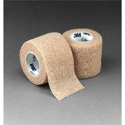 BANDAGE COBAN COMPRESSION 2 X 5YD NONSTERILE TAN