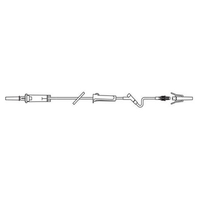 SET IV ADMINISTRATION INTERLINK INJECTION SITE: 6 76 10 DROPS ML