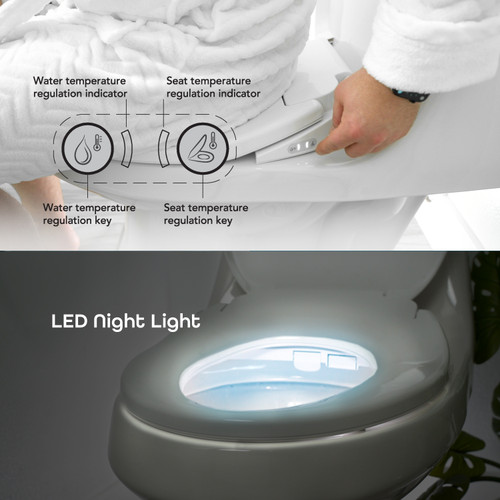 700 Series With Side Panel Smart Toilet Seat BidetMate