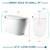 Bidetmate 6000 Series Toilet Dimensions