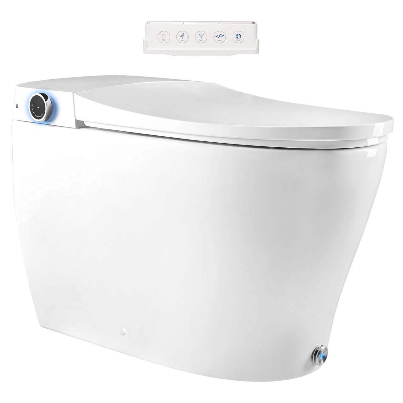 BidetMate 6000 Series Heated Bidet Toilet With Remote