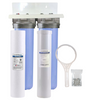 20-inch 2 Stage Whole House Water Filter with Sediment and GAC/KDF-55 Filters | Clean & Fresh Water Solution