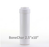 10-inch Bone Char Carbon Filter - Reduces or Removes Fluoride, Arsenic, Radioactive Particles, and Toxic Metals