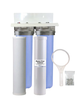 20-inch 2 Stage Whole House Filter with Bone Char Carbon and Radial Flow Carbon Filters - Reduces or Removes Fluoride, Radioactive Particles, and Toxic Metals