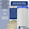 20-inch 2 Stage Phosphate & Radial Flow Carbon Filter for Scale Prevention & Sediment, Chemical, Taste, and Odor Removal