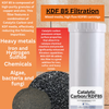 20-inch 2 Stage Whole House Filter with Radial Flow Carbon and Catalytic Carbon/KDF85 for Rotten Egg Smell, Iron, Chemicals, Tastes, and Odors