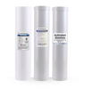 20-inch High Flow 3 Stage Filter Kit with GAC/KDF 55, Activated Alumina, and Sediment Filters