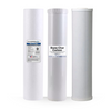 3 Stage Big Blue Filter Kit 4.5" x 20" Sediment, Bone Char, Radial Flow Carbon
