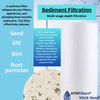 2 Stage Neutralizing Filter Kit 4.5" x 20" for Sediment & pH Balance