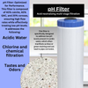 2 Stage Neutralizing Filter Kit 4.5" x 20" for Sediment & pH Balance