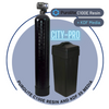 City-Pro 2.0 cubic Foot (64k) On Demand Whole Home Water Softener with Purolite C100E Resin and KDF 55 Media, Pentair tank