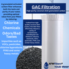 20-inch 3 Stage High Flow Whole House Bone Char Carbon Filter for Sediment, Chlorine,Fluoride, Radioactive Isotopes, PFAS, Chlorine, Chemicals, and Odor Removal
