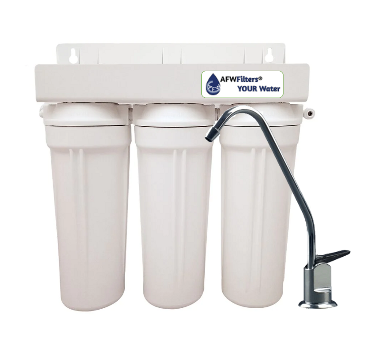 Alb Filter® Active drinking water filter complete set under the table  stainless steel