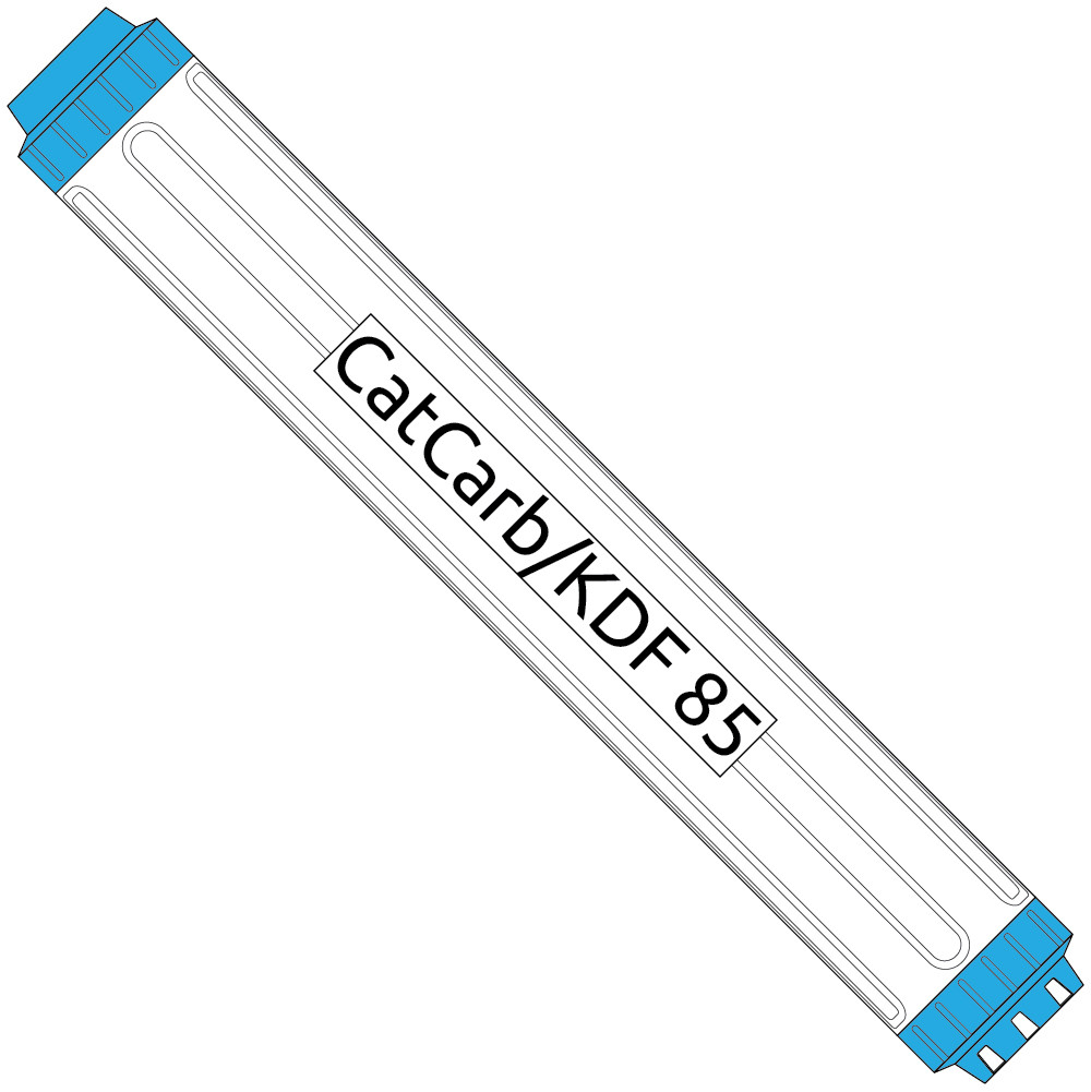20 Inch Catalytic Carbon KDF 85 Filter
