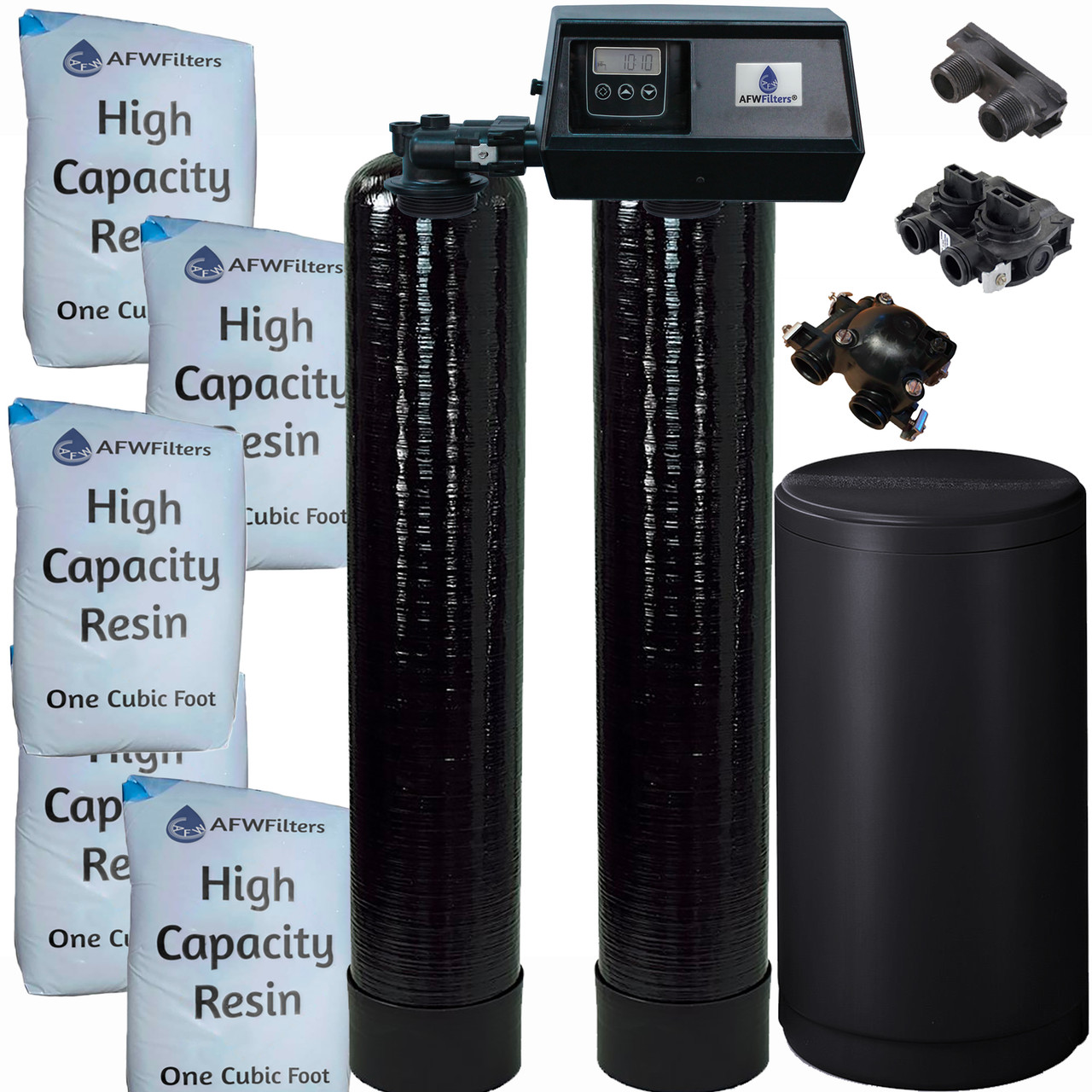 Water Softening Fleck 9100SXT 2.5 cu ft Whole Home System