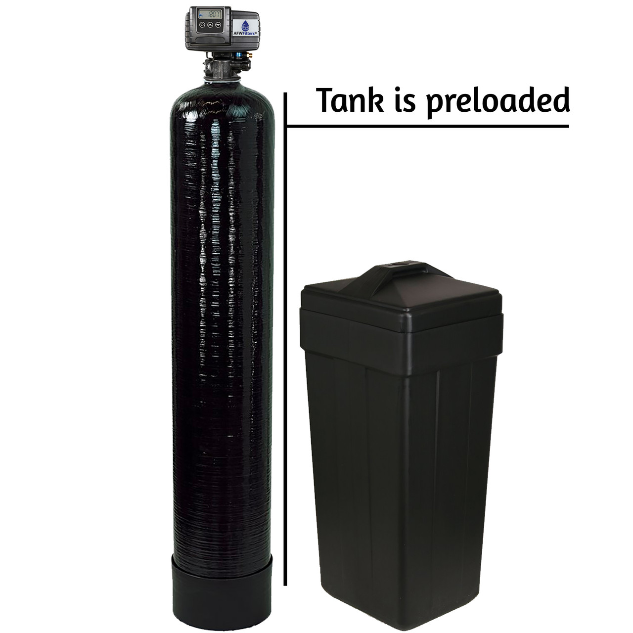 48K Fleck 5600SXT Metered Water Softener System