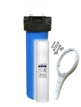 20-inch Single Canister Big Blue Sediment Whole House Filter