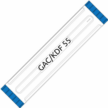 Big Blue 20-inch GAC/KDF 55 Filter