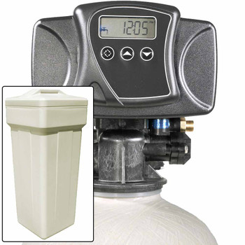 Water Pro 20 with Fleck 5600SXT Water Softener and Multi Media Filter for Iron, Sulfur, Tastes, &amp; Odors, Pentair tank