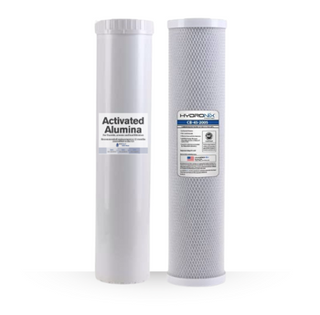 20-inch Big Blue 2 Stage Filter Kit with Activated Alumina & Carbon Block