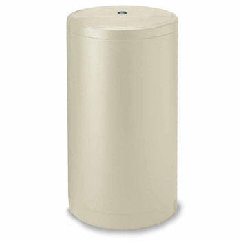 18"x33" Almond Round Brine Tank with Float and Air Check