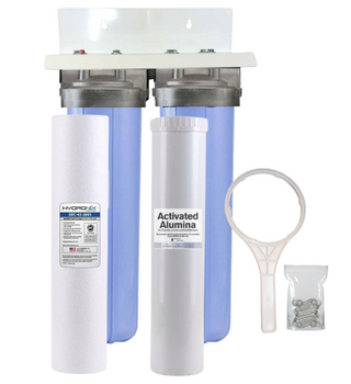 20-Inch Whole House Water Filter with Sediment and Activated Alumina Filters | Sediment, Arsenic & Fluoride Filtration