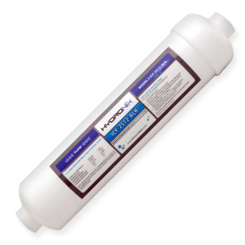 Inline Alkaline Filter - Increases pH & Alkalinity, Adds Numerous Minerals, and Lowers ORP