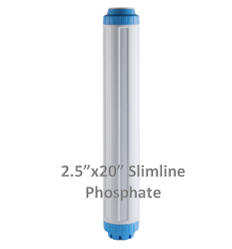 20-inch Slimline Phosphate Filter for Scale Prevention