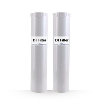20-inch Big Blue 2 Stage Filter Kit with Dual DI Filters