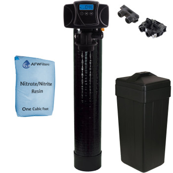 Digital Nitrate/Nitrite Filter 1 Cu Ft All Nitrate Resin with Fleck 5600SXT