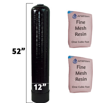 Loaded 2 Cu Ft 10% Crosslink Tank Replacement 12 x 52