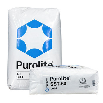 Purolite SST60 Salt Saving High Efficiency Softening Resin, 1 Cubic Foot Bag